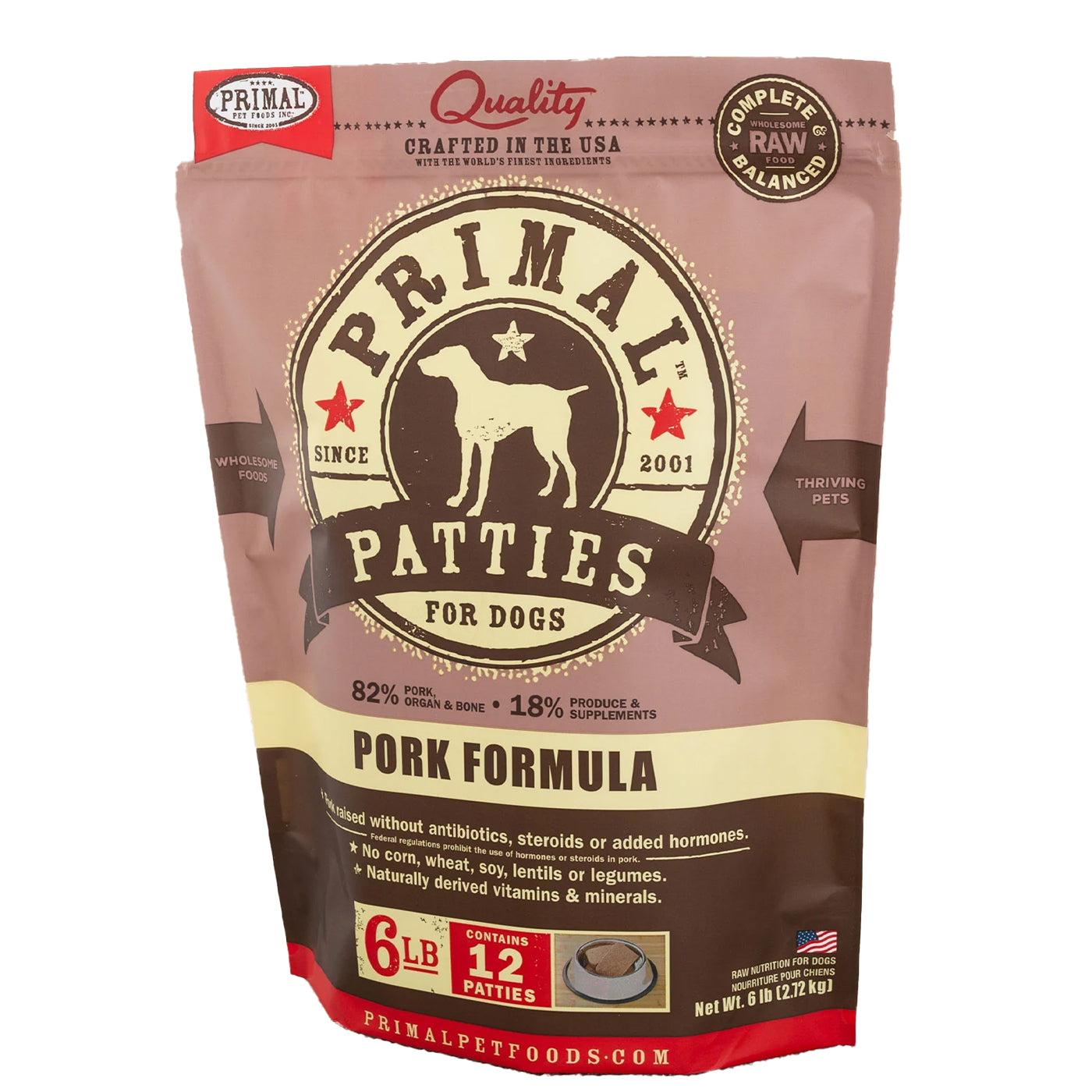 FROZEN PRIMAL PORK PATTIES