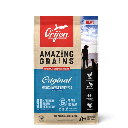 ORIJEN Amazing Grains ORIGINAL Adult Dog Food