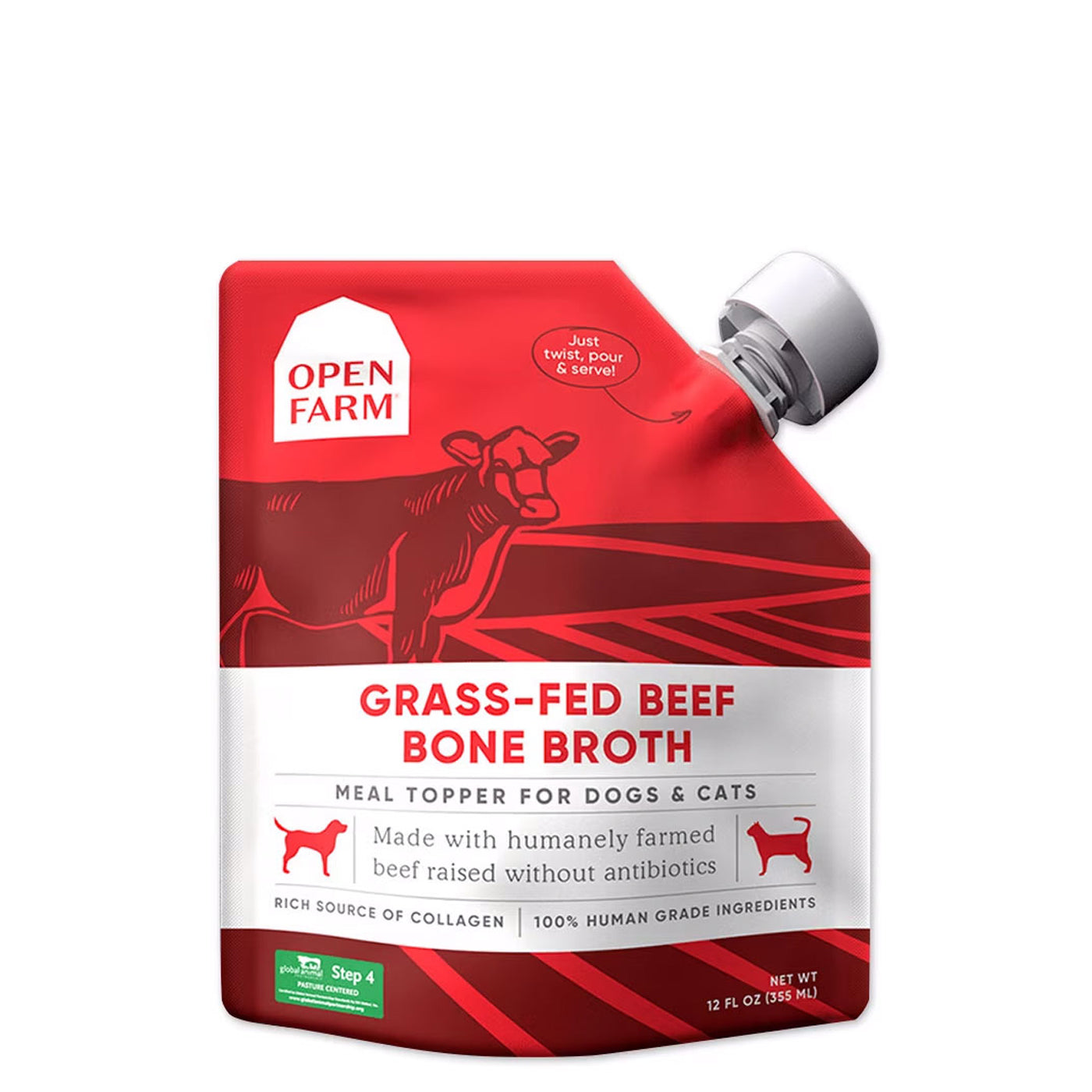 Beef bone broth 12 oz.