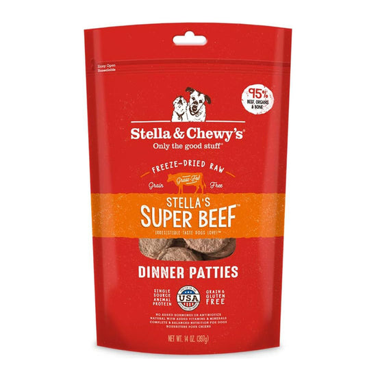 STELLA + CHEWY'S FREEZE DRIED BEEF DINNER PATTIES