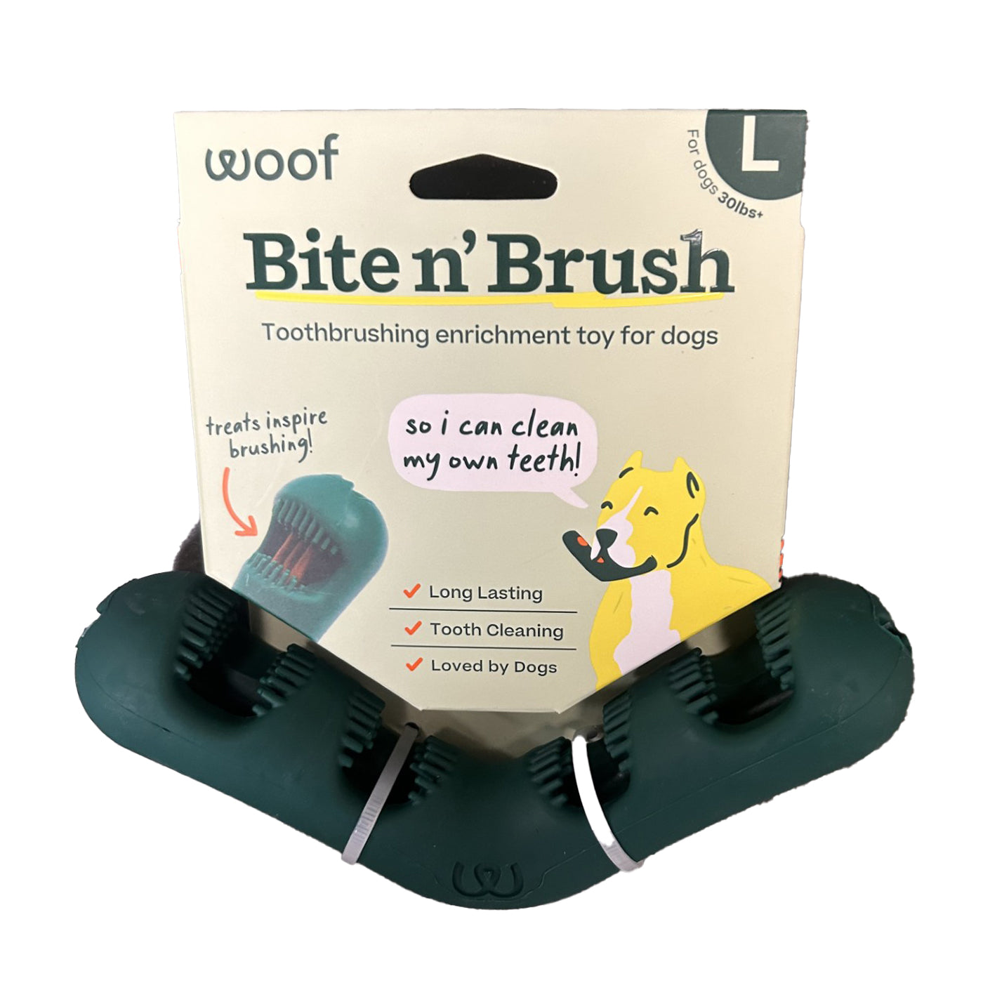 Woof Bite and Brush Large Interactive Toy
