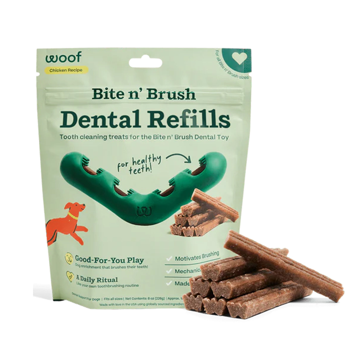 Woof Bite 'N Brush Refills Chicken Recipe