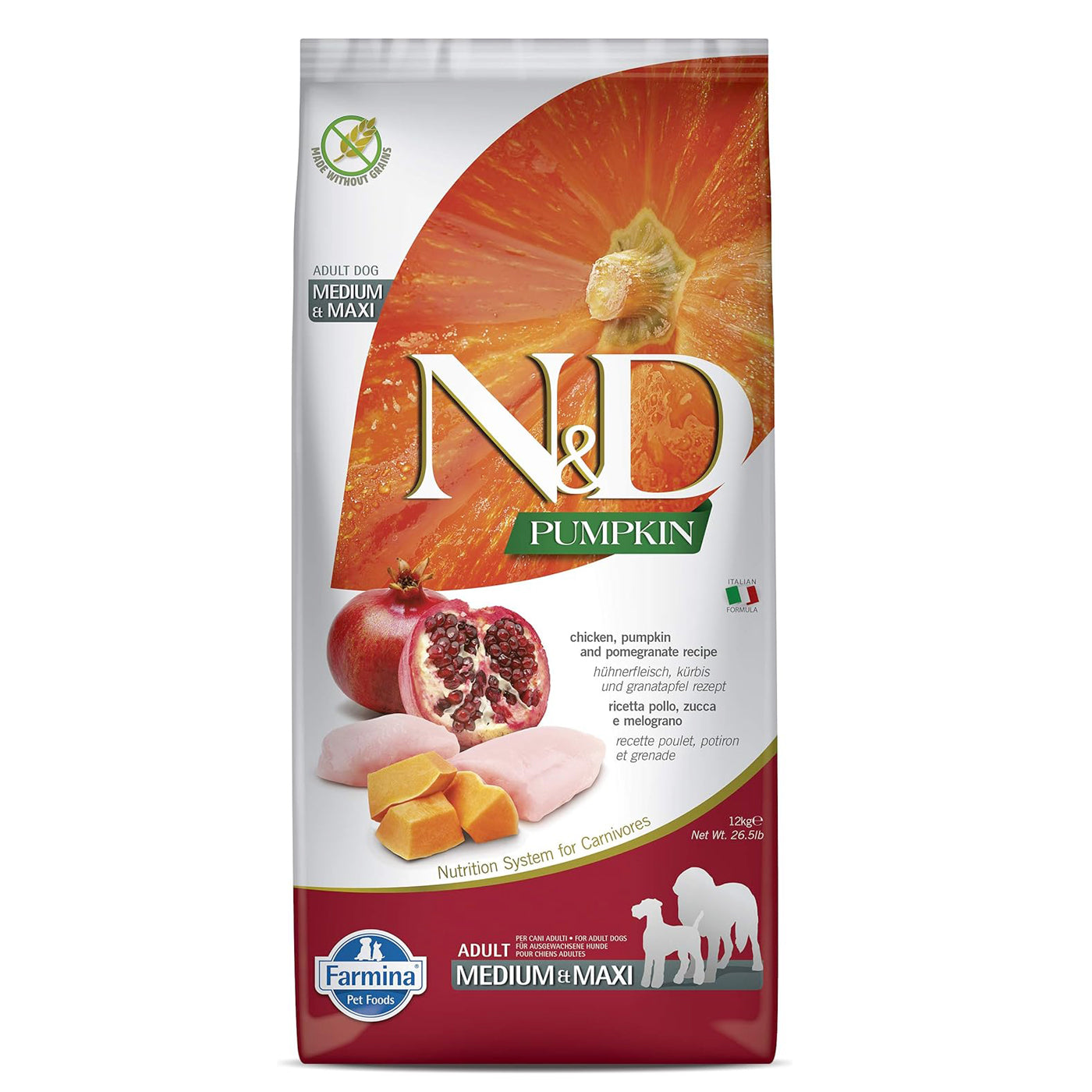 Farmina chicken medium/maxi dog food