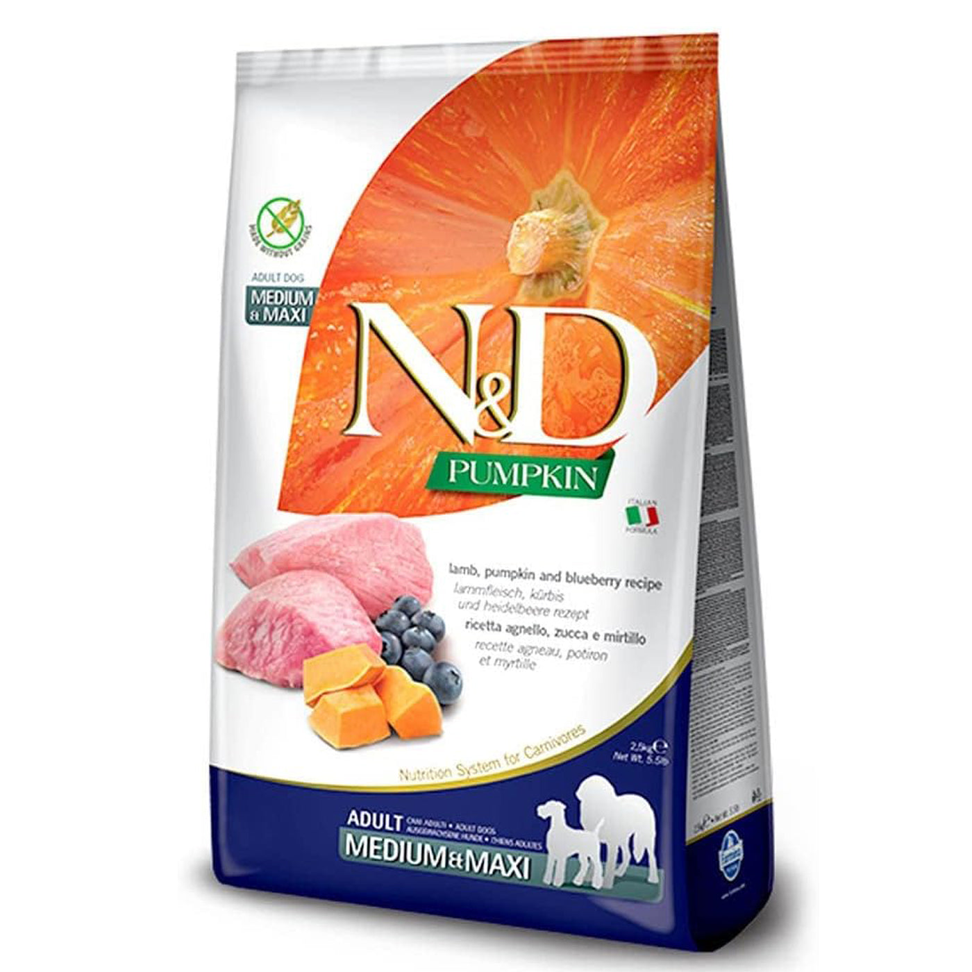 Farmina lamb/pumpkin adult medium/maxi dog food