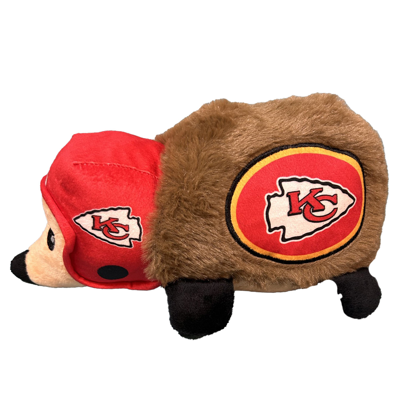 CHIEFS HEDGEHOG TOY – land of paws kc - Main Image