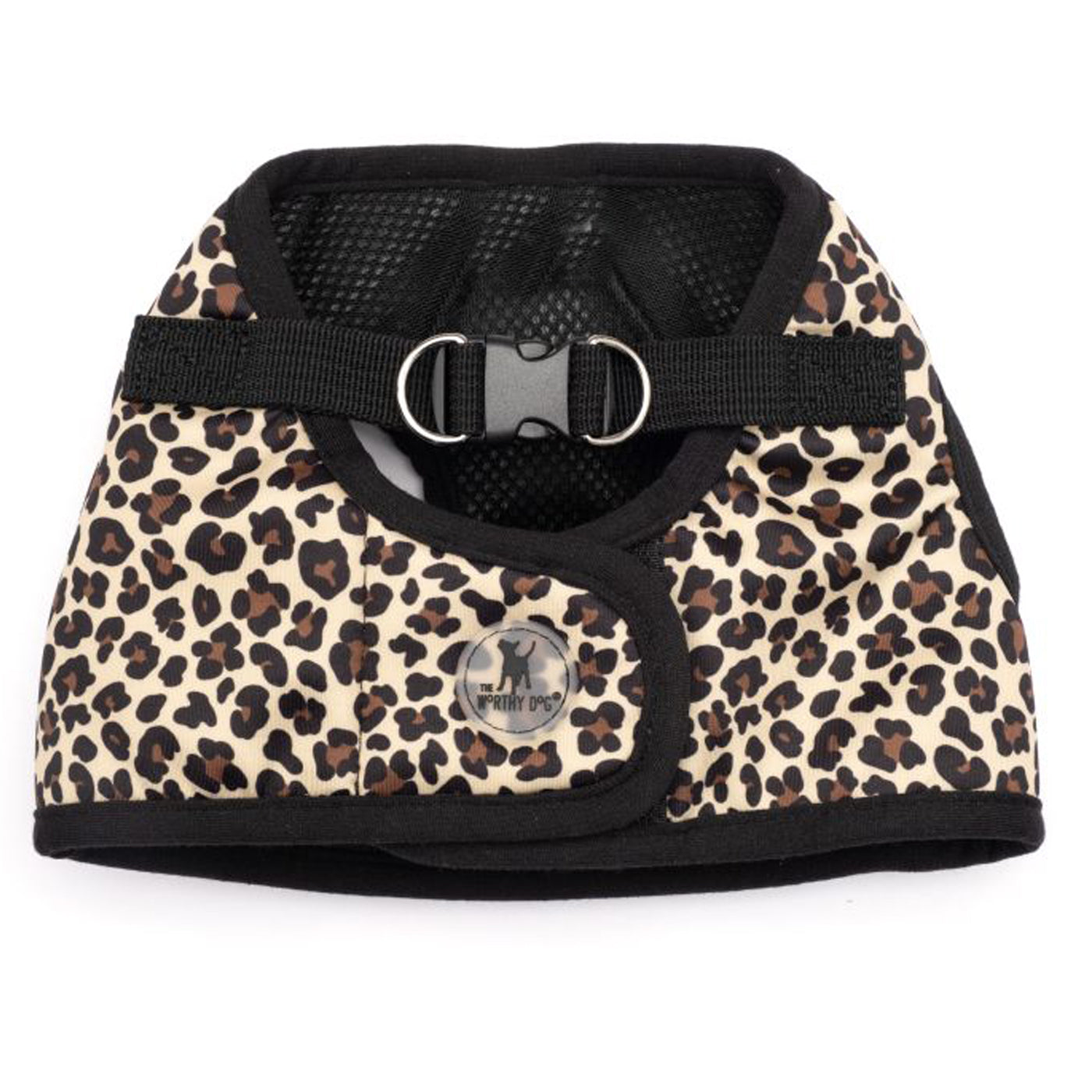 Leopard Print Dog Harness for walking