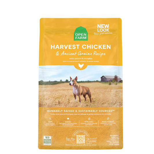 Open Farm Harvest Chicken + Ancient Grains Dog Food