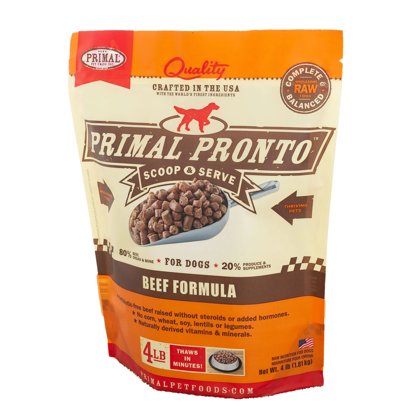 FROZEN PRIMAL BEEF PRONTO