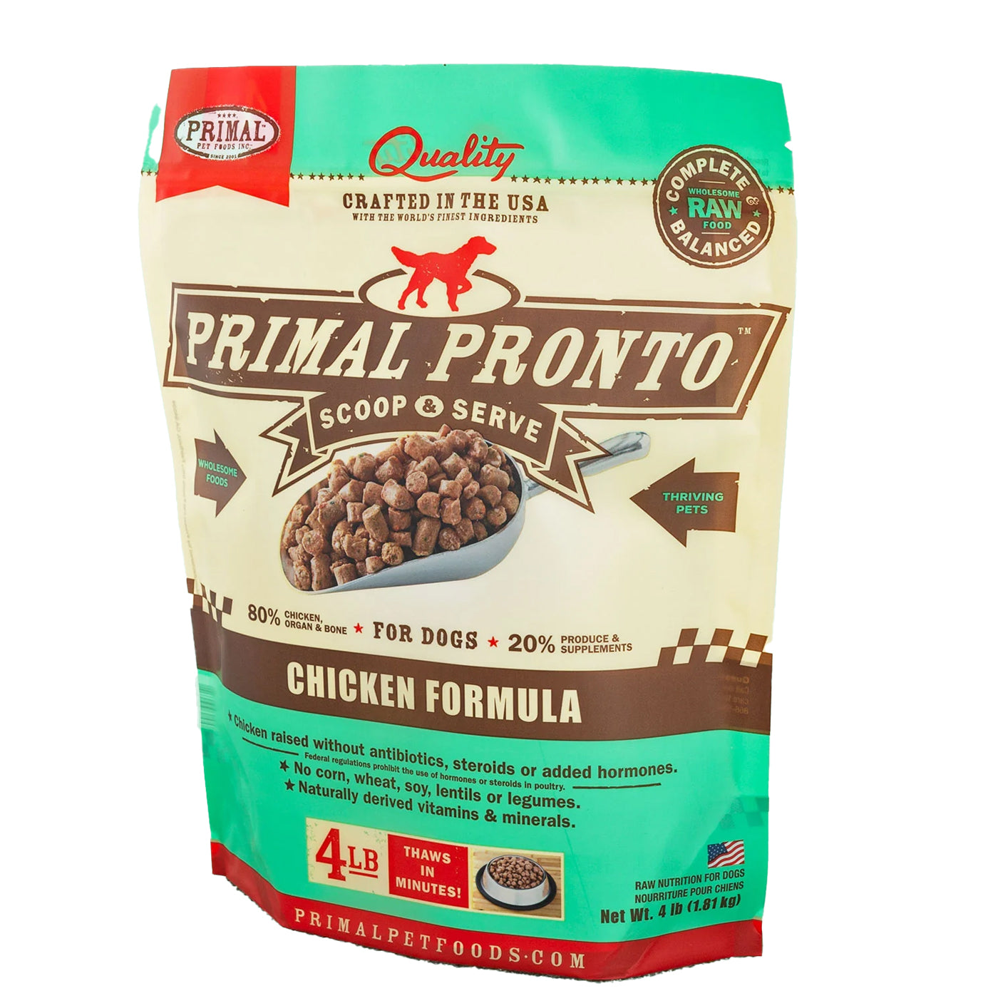 FROZEN PRIMAL CHICKEN PRONTO