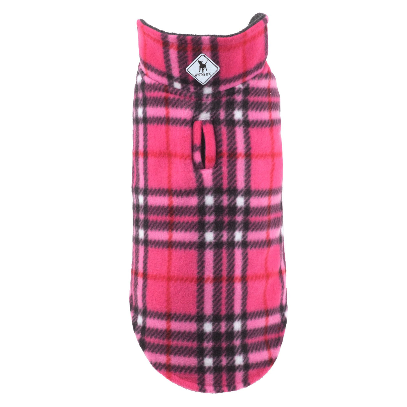 Pink Plaid Fleece
