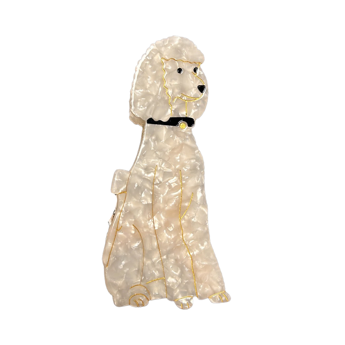 POODLE HAIR CLIP land of paws kc