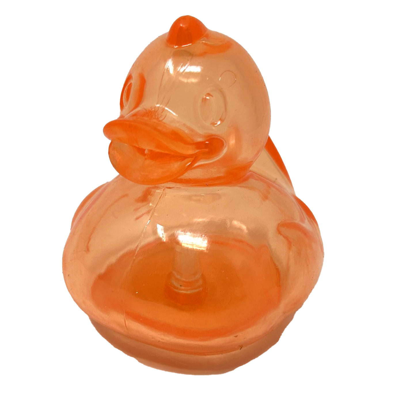 Gnawsome Rubber squeaky dog toy duck