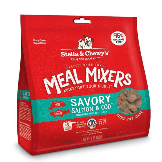 STELLA + CHEWY's FREEZE DRIED MEAL MIXERs SALMON + COD