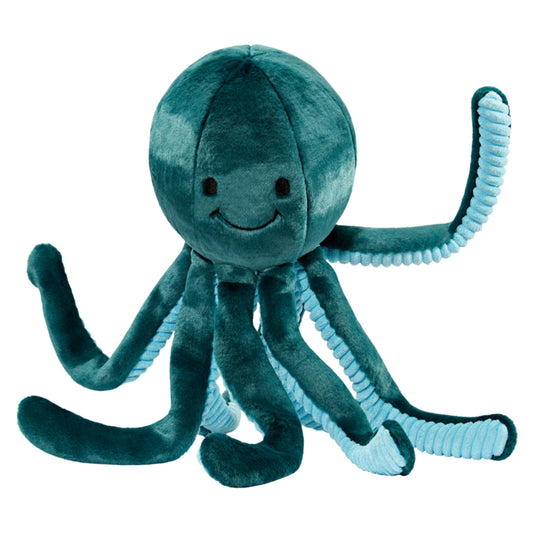 Fluff and Tuff Giant Octopus durable pet dog toy