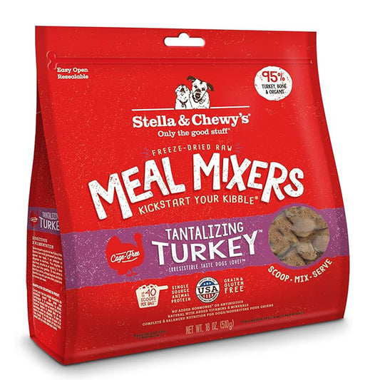 STELLA + CHEWY's FREEZE DRIED MEAL MIXERs TURKEY