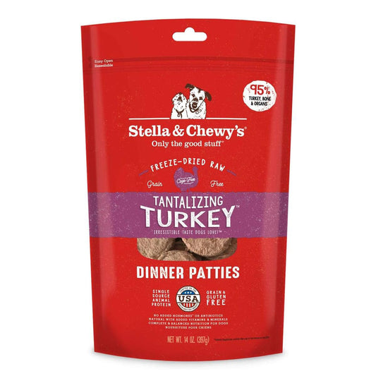 STELLA + CHEWY's FREEZE DRIED TURKEY DINNER PATTIES