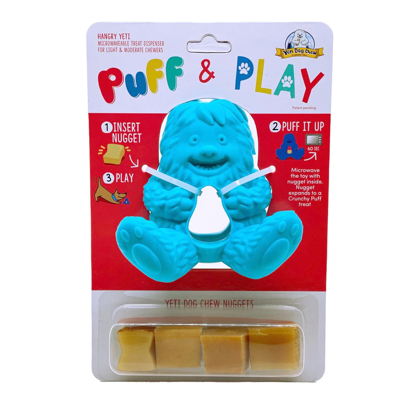 PUFF & PLAY YETI TOY