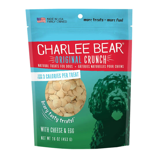 small round crunchy dog treat cheese and egg
