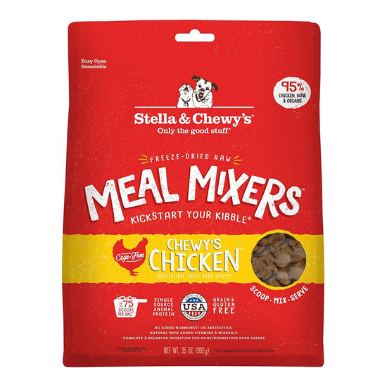 STELLA + CHEWY'S FREEZE DRIED MEAL MIXERs CHICKEN