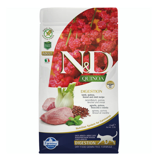 Farmina N&D Quinoa Digestion Lamb CAT