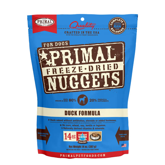 PRIMAL Freeze Dried Nuggets DUCK