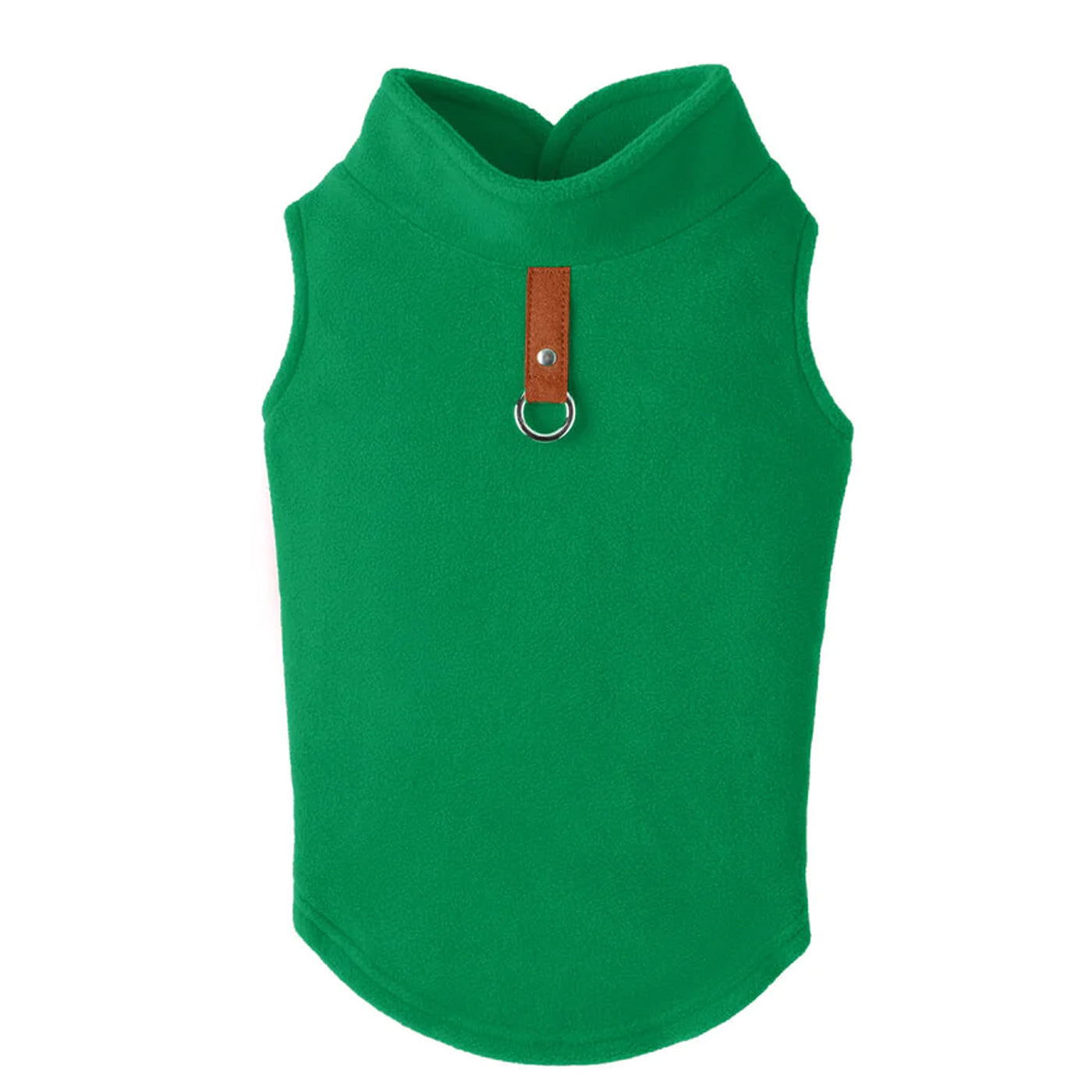 FLEECE VEST GREEN
