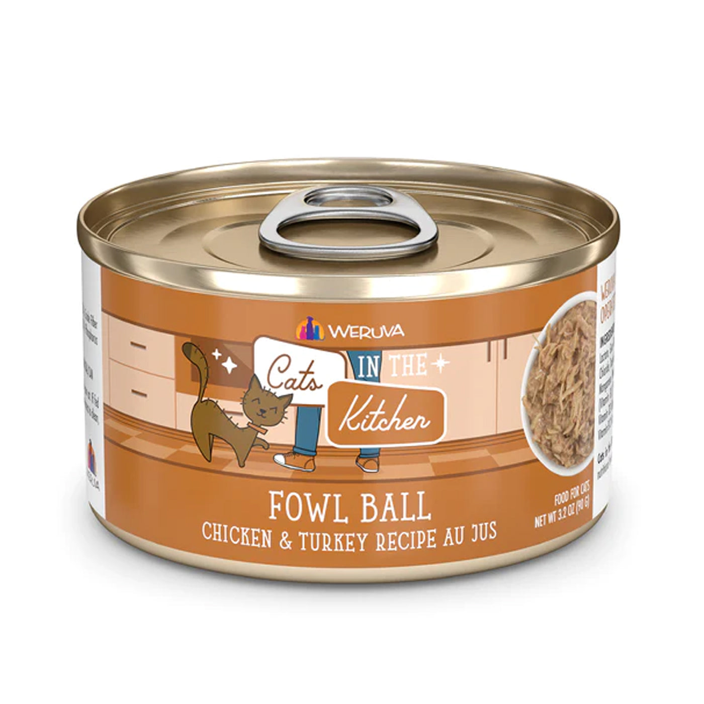 chicken and turkey shredded cat food