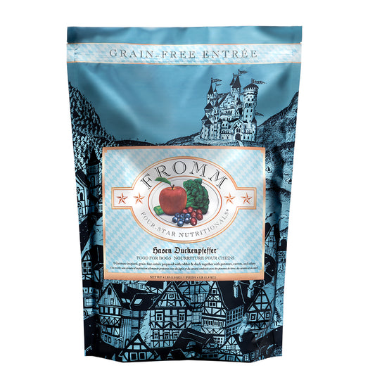 Fromm Hasen Duckenpfeffer grain free dry dog food with rabbit and duck