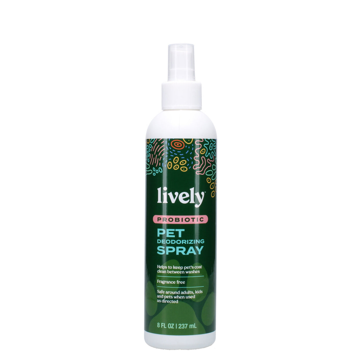 Probiotic pet deodorizing spray