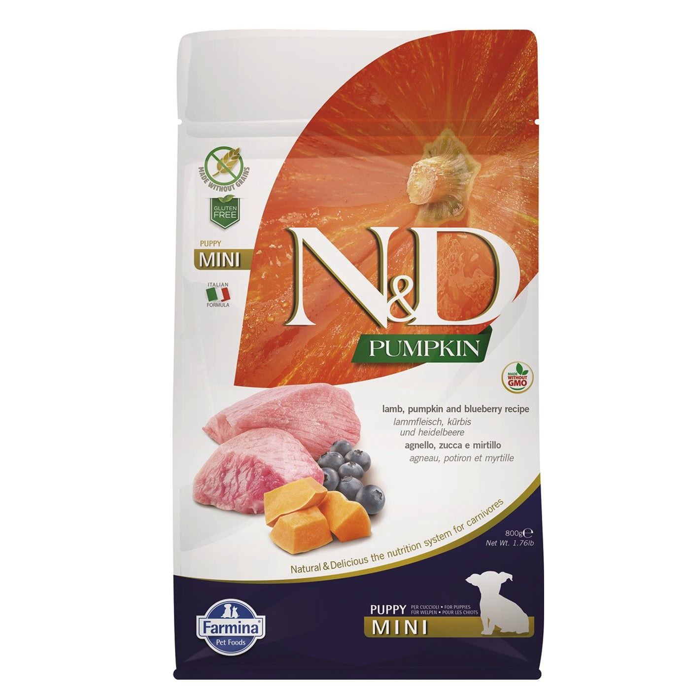 Farmina lamb/pumpkin puppy mini dog food