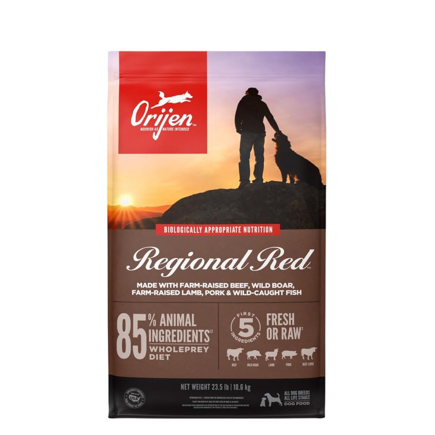 ORIJEN REGIONAL RED Adult Dog Food