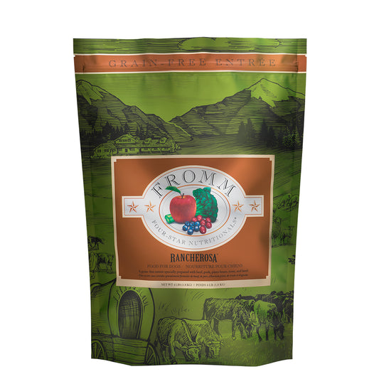 Fromm Rancherosa grain free dry dog food with beef, pork and lamb
