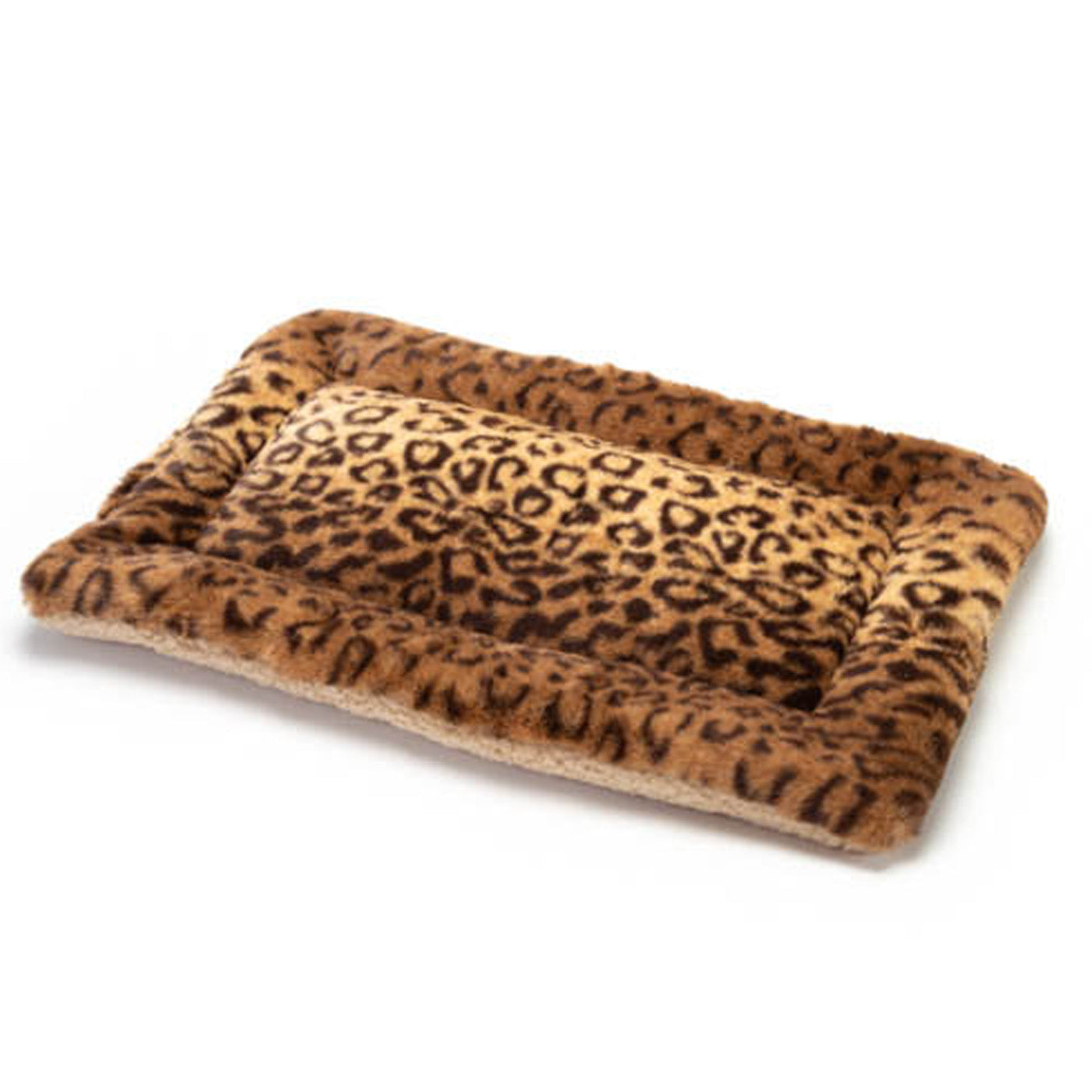 Leopard print flat bed. Various sizes