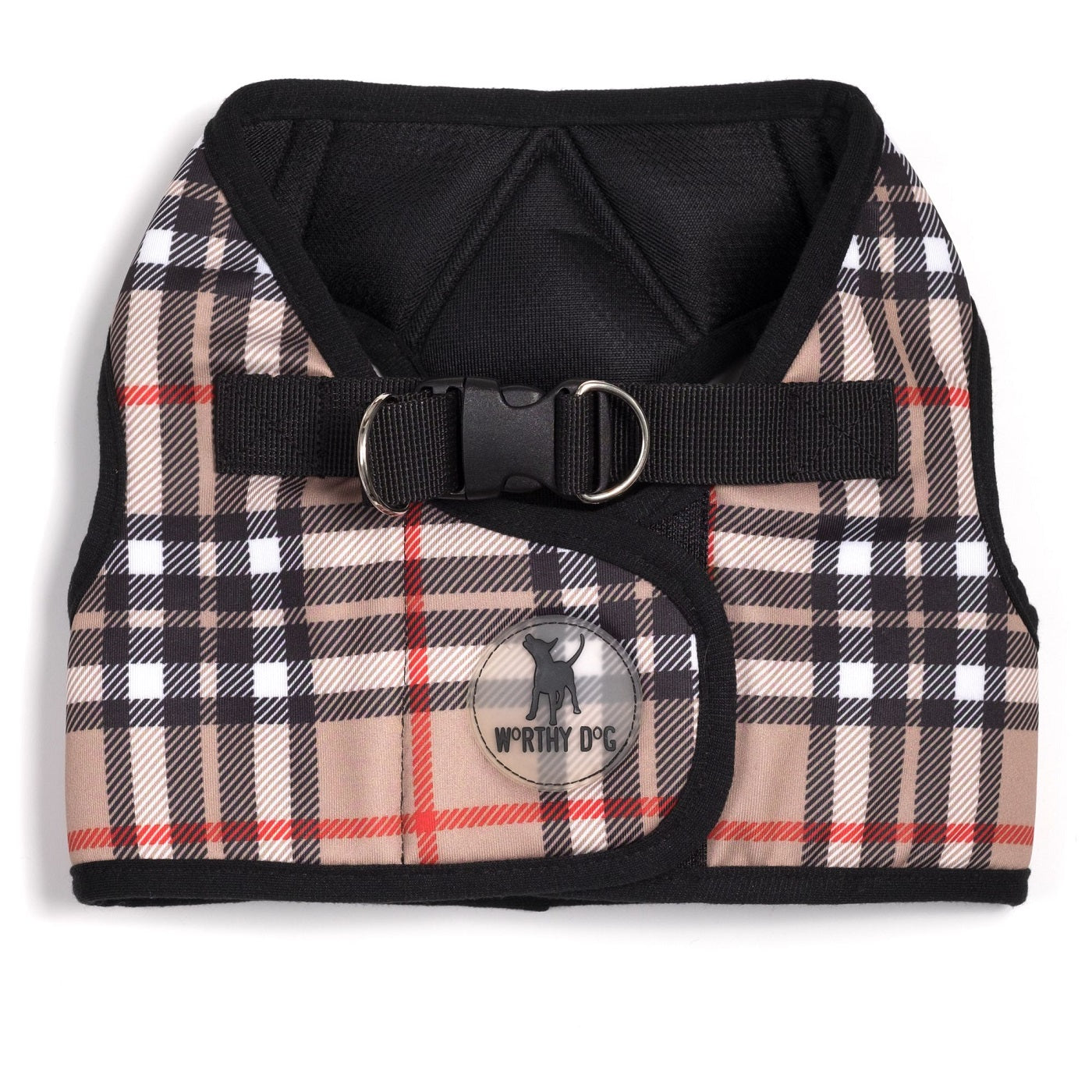 Tan Plaid Harness