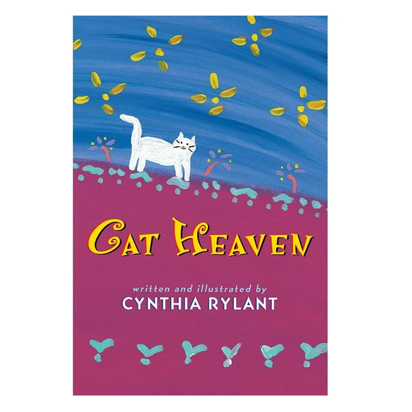 Cat Heaven Memorial Book written by Cynthia Rylant