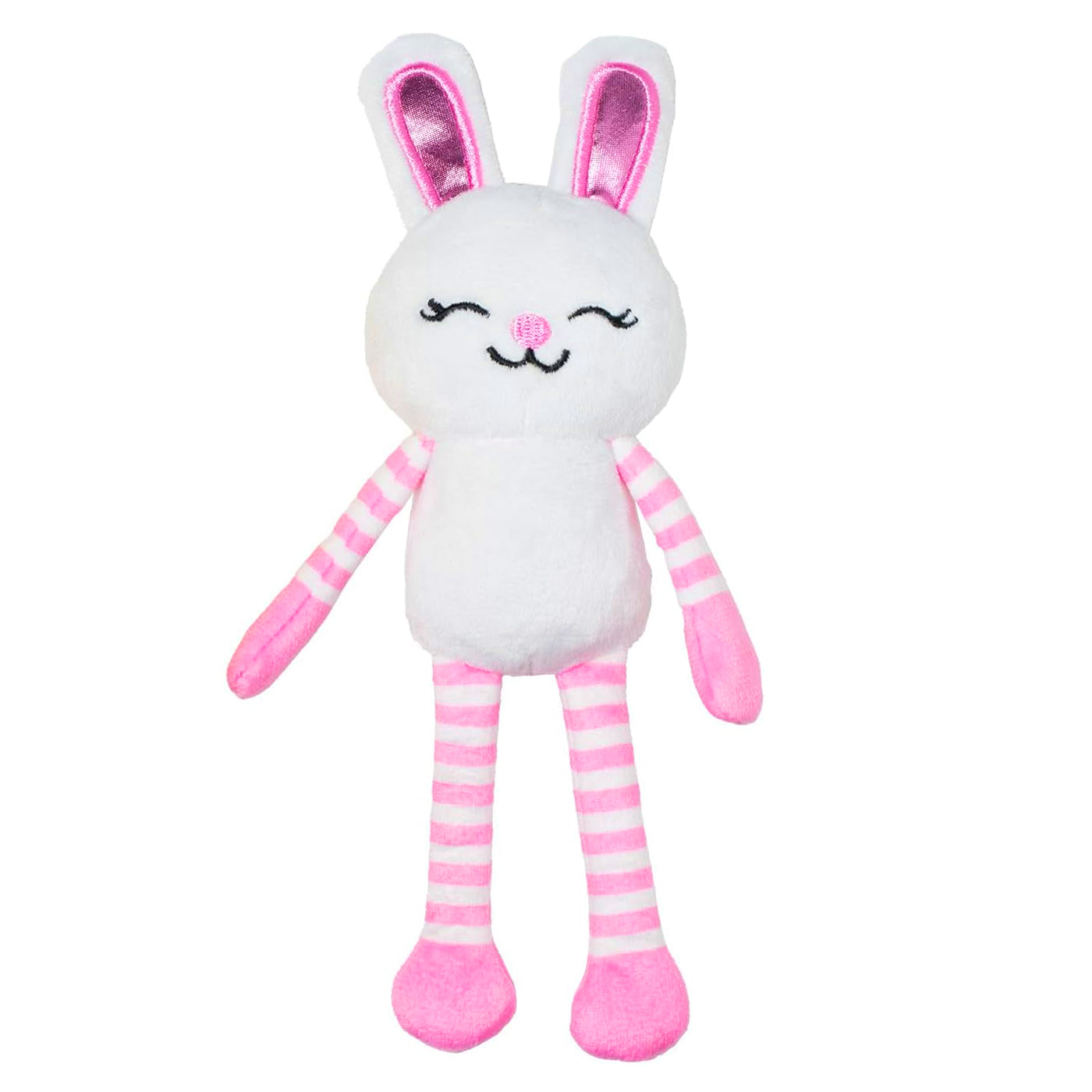 Fringe Hoppy go clucky bunny plush pet toy 