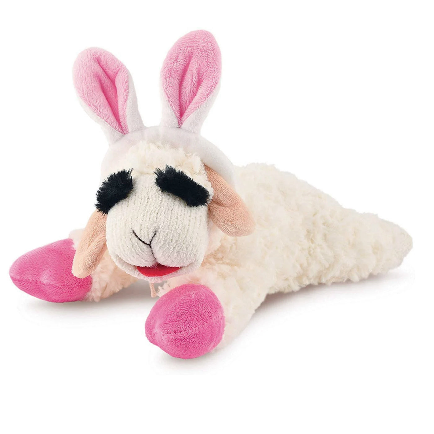 Multipet Lamb Chop Easter Bunny plush pet toy