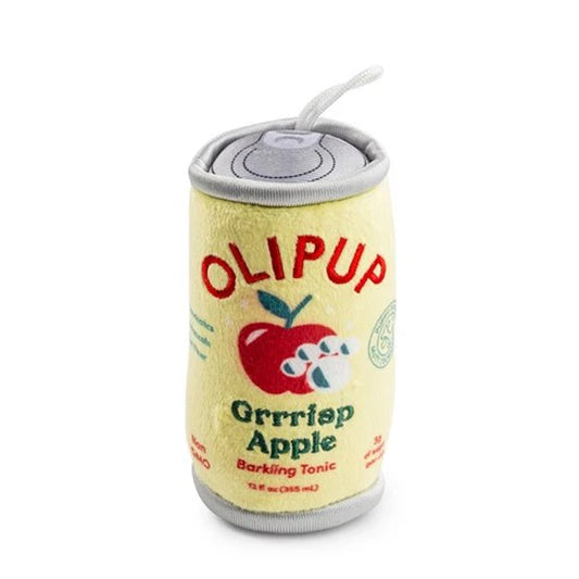 Olipup Grrrisp Apple plush dog toy 