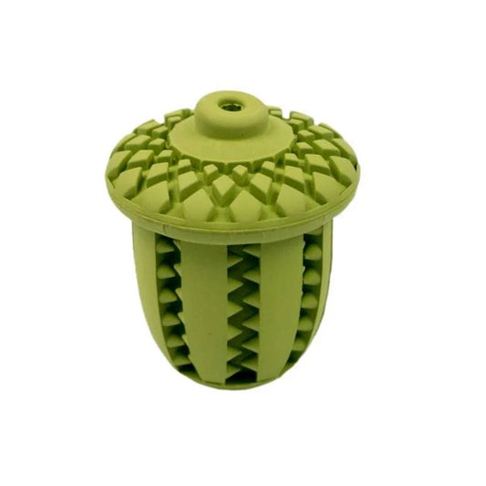RUBBER ACORN TOY