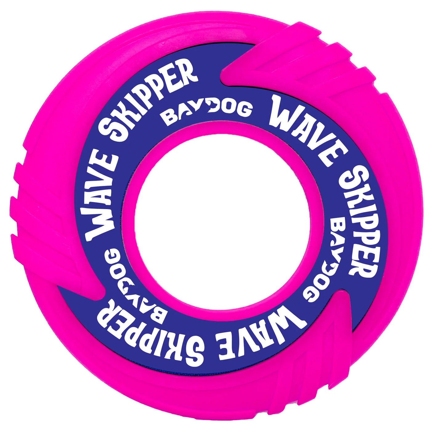 BAYDOG Wave Skipper Frisbee in Pink and Blue