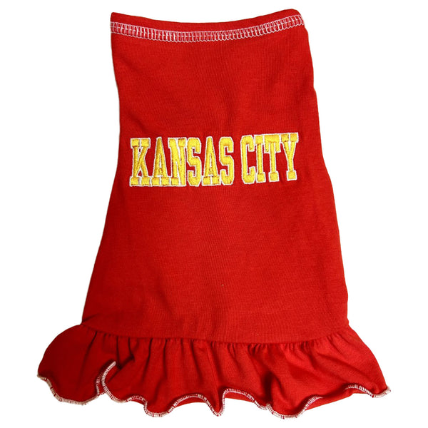 Kansas City Chiefs Cheer Outfit and Shoes for 18 Doll -   New Zealand