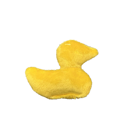 Mutts and Mittens mini duckie plush squeaker toy