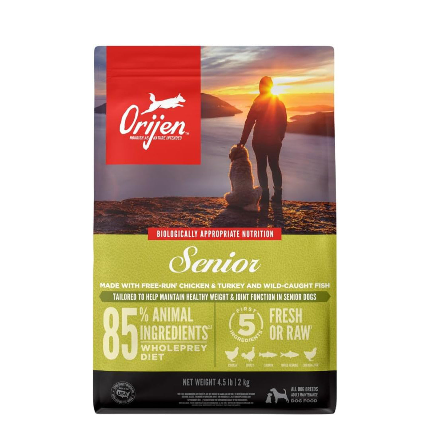 ORIJEN SENIOR Adult Dog Food