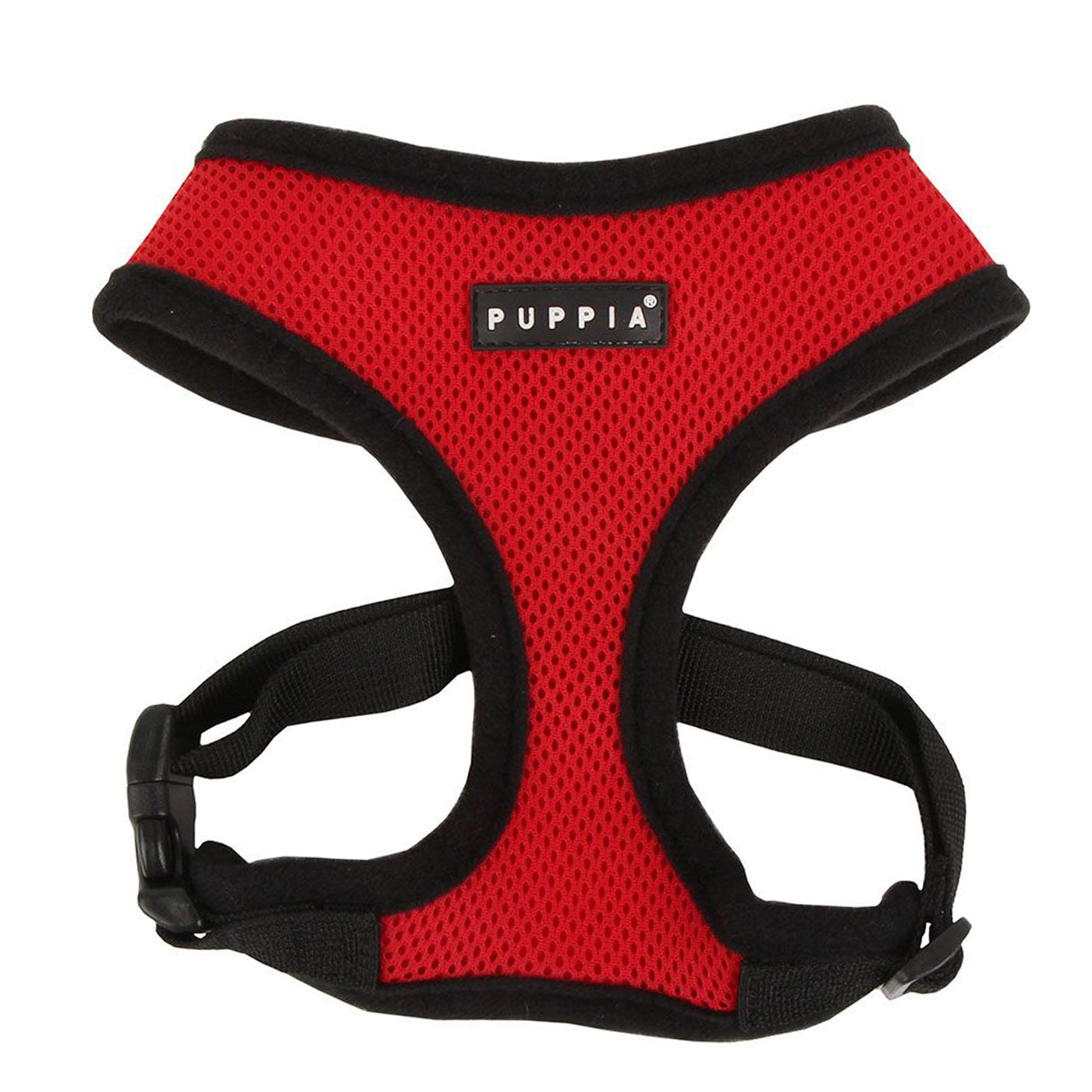 SOFT HARNESS RED – land of paws kc